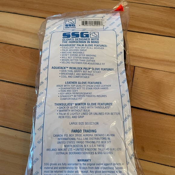 SSG Riding Gloves (New) - Picture 11 of 12